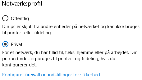 netvrksprofil